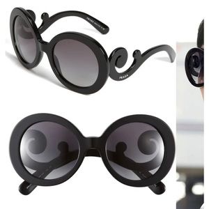 Prada Baroque Sunglasses in Black